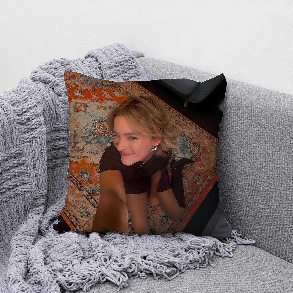 

Pommelien Thijs Gedoe Pillow Case Print Polyester Fiber 40X40 cm Home Sofa Throw Cushion Cover Decoration 60cmx60cm