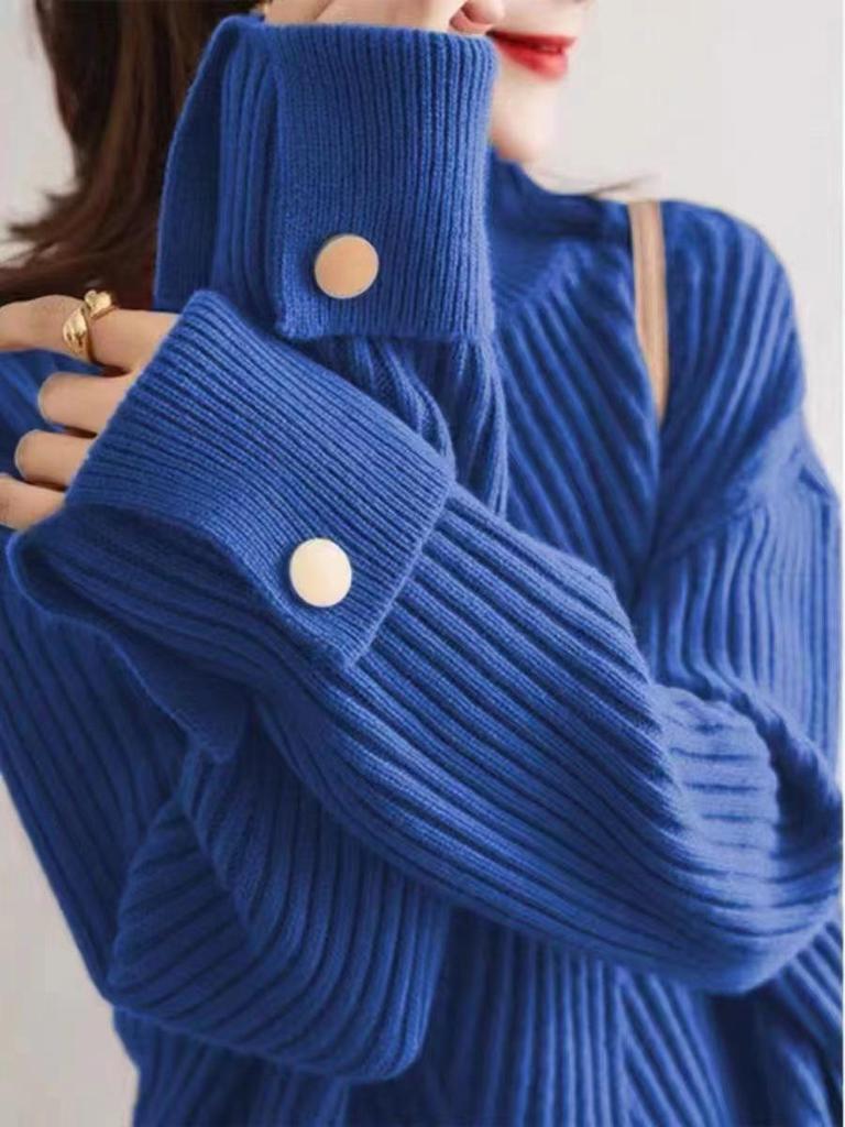 European High-End 2026 Autumn/Winter Fashionable Loose Knit Sweater