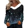 Long Sleeve Shirts For Women Cute Tops Christmas Prints Tees Blouses Casual Plus Size Basic Tops Pullover