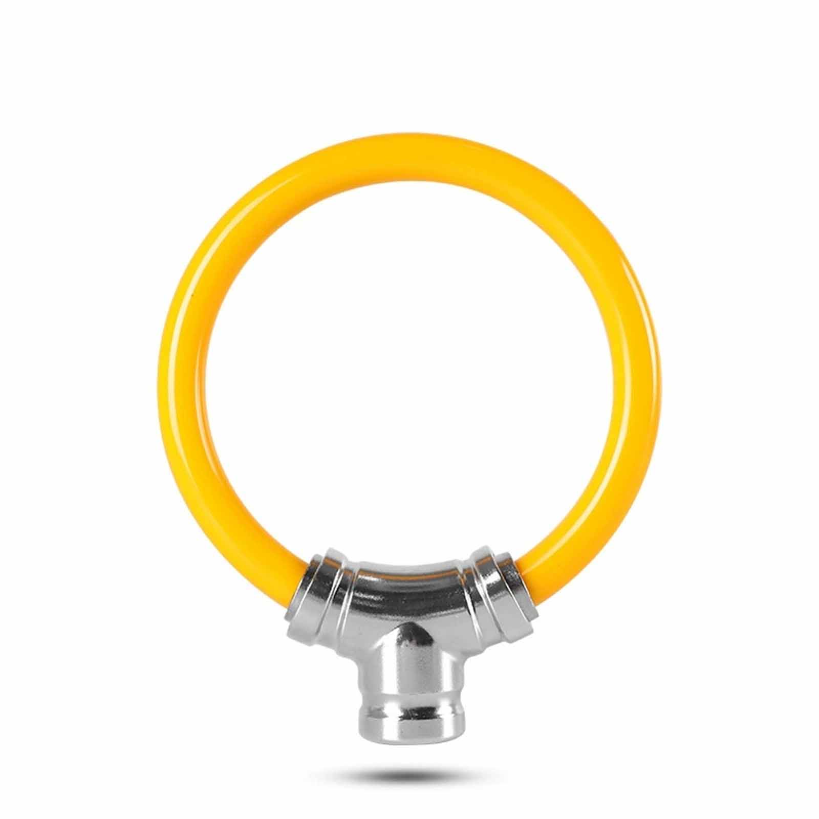 

Замок – Утолщенный стальной трос и кольцо из сплава, , Устойчивый к срезанию -Замок от кражи для горных, дорожных и электрических велосипедов One Size