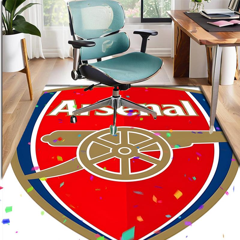 Arsenal F.C Pattern Rug, Indoor/Outdoor Mat, for Picnic, Gameroom, Bedroom, Office, Living Room, Home Decor Carpet, Birthday Gift