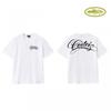 CORT Alcatraz Basic Short Sleeve T-Shirt Phantom Letter Print Couple Streetwear Teens