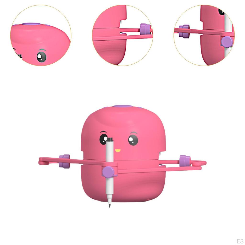 Drawing Robot for Kids Educational with 100 Cards,Lightweight Learning Toy Montessori Boys Girls