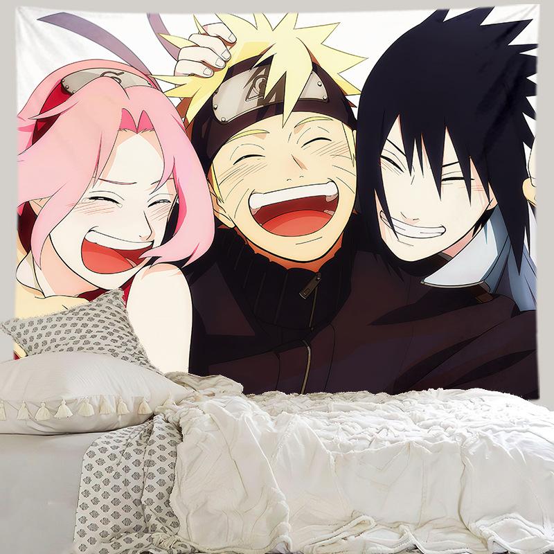 Anime Background Cloth Bedroom Decoration Cloth Living Room Hanging Cloth Printed Wall Cloth Hanging Blanket