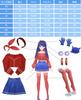 VTuber Cosplay MiSide Cosplay Costume VTuber Cosplay Mita Cosplay Costume MiSide Virtual YouTuber VTuber Cosplay [NOKIJP] Mita-chan (Miside, XL)