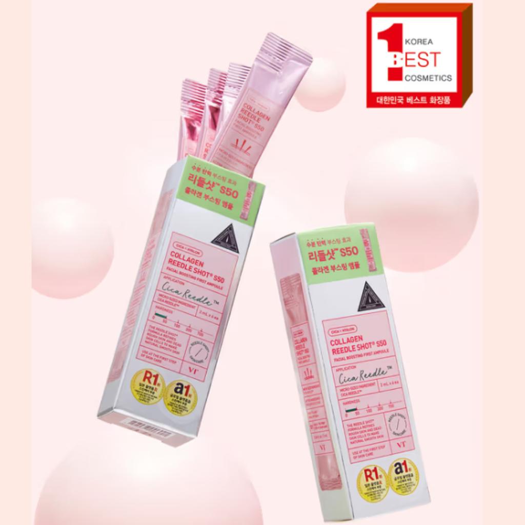 VT COSMETICS Reedle Shot 5 types- Skin Customized Spiral Care (S50 / 100 / 300 / 500)
