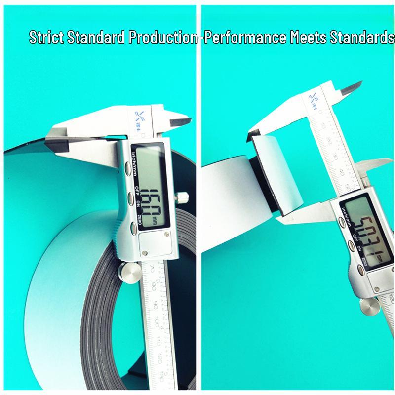 Flexible Magnetic Strip for Blackboards and Advertising