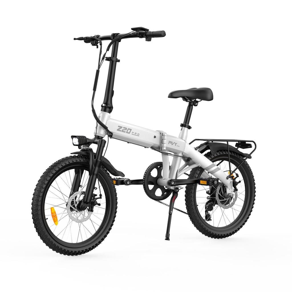 PVY Z20 PRO EVO City Folding E-Bike 20 Inch Fat Tires Outdoor Convenient Unisex Electric Bicycle 500W Motor 36V14Ah  Multi Terrain Electric Bike