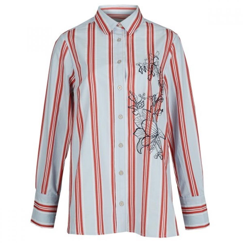 Oilily Stripe Pattern Blouse Owasabl009 blue (51)/38(66)