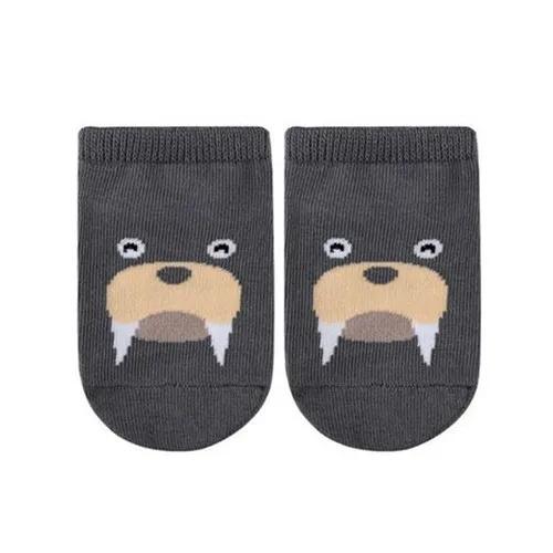 Cotton Toddler Baby Boys Girls Socks Non Slip Cartoon Animal 3D Design Casual Kids Floor Socks For Girls Boys 0-3Years