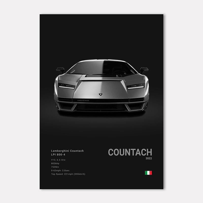 Famous Cars LP 640 Canvas Wall Art Print Poster Aventador URUS VENENO Decoration Mural Modern Home Decor Birthday Gift Unframed