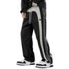 Men's Colorblock Striped Corduroy Trousers Men's Casual Fashion Trousers