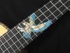Ortega Solid Spruce Top Koncertowe Ukulele Elektryczne Specyfikacja Inkrustacja Orła EAGLESUITE-U [Outlet]