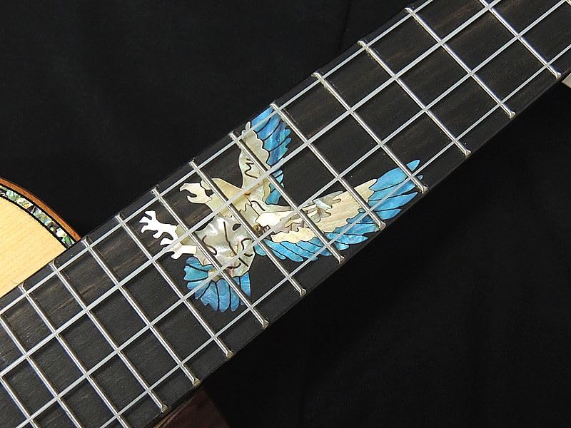 Ortega Solid Spruce Top Concert Ukulele Electric Specification Eagle Inlay EAGLESUITE-U [Outlet]