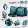 For Samsung Galaxy A17 5G/A17 4G Leather Case CASEME C36 Zipper 10 Card Slots Phone Cover with Straps
