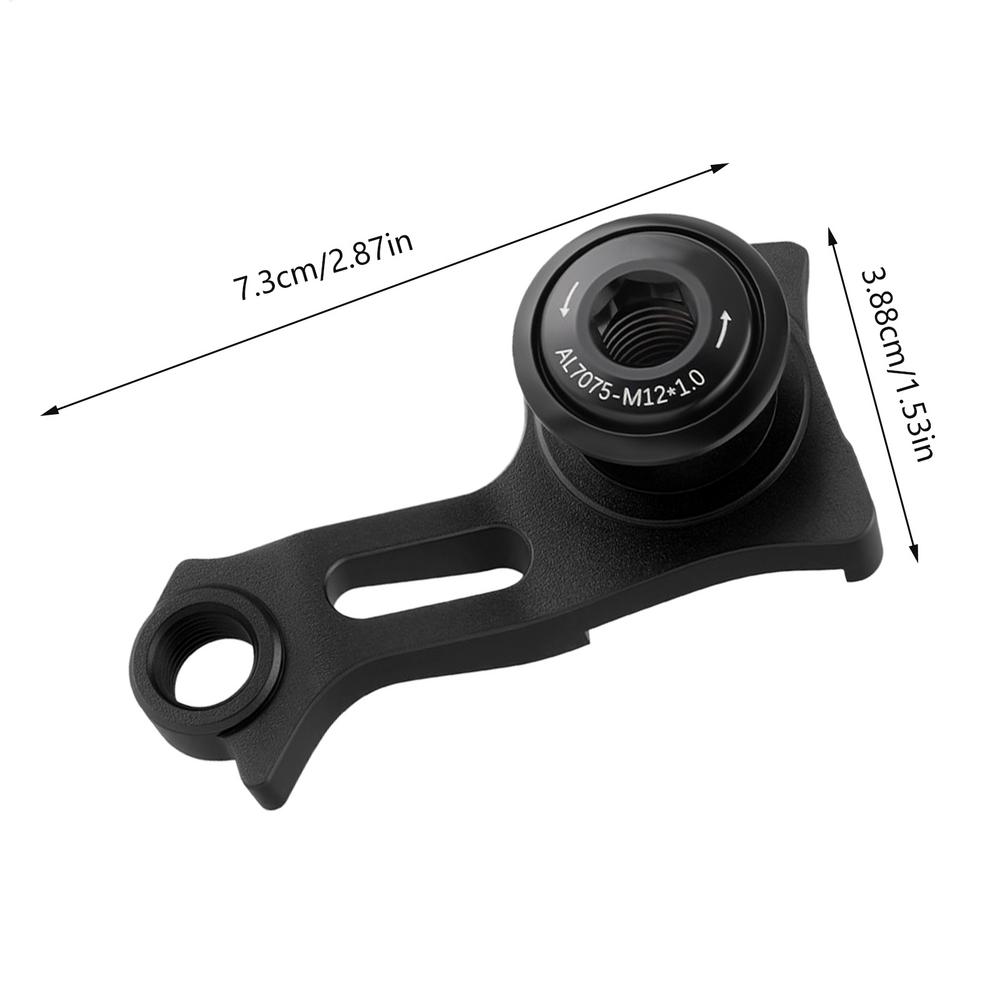 Rear Derailleur Bike Rear Derailleur Hanger Thru Replacement Parts Mountain Frame Hook Adapter For Sports Teens Women Men