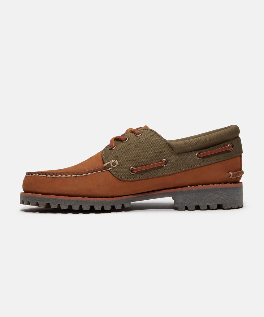 Timberland (Men'S) Authentic Boat Shoes - Medium Brown Nubuck / A6Dxw-Em5