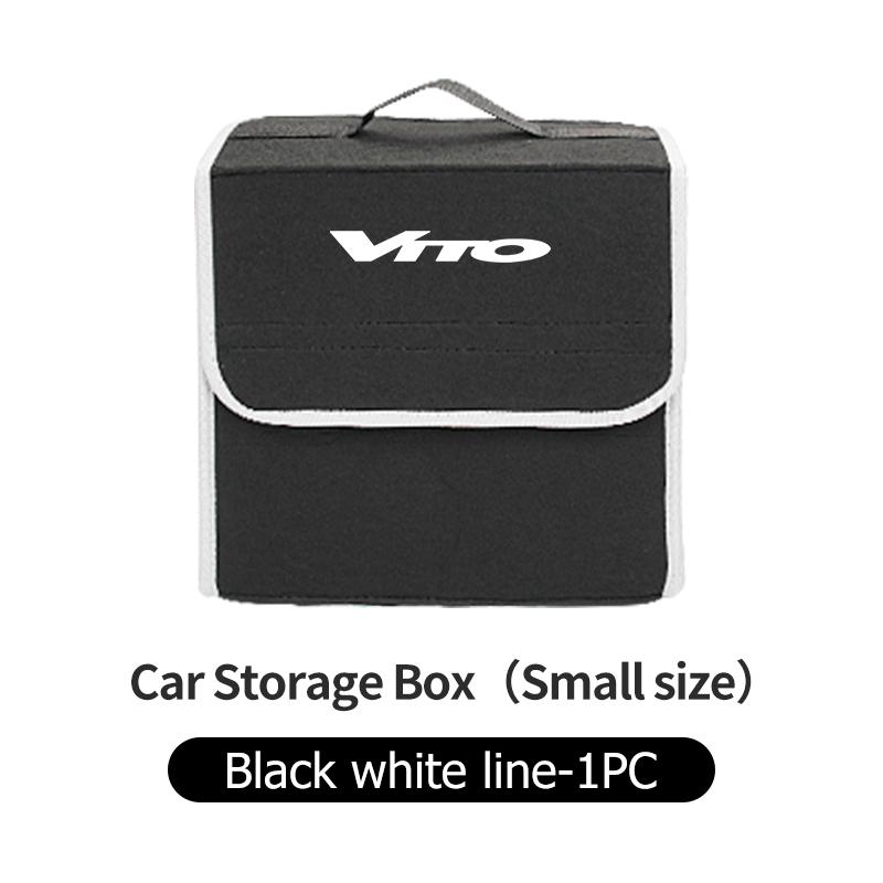 Car Trunk Storage Box Foldable Stowing Tidying Container Bag For Mercedes Benz AMG A C E S G Class W201 W210 W108 W204 W205 W203