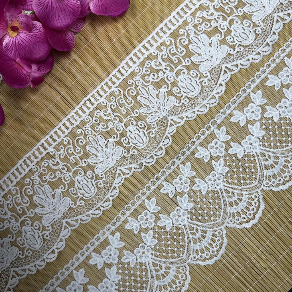 Vintage Palace-Style Lolita Wedding Dress with Water-Soluble Milk Silk Lace Mesh