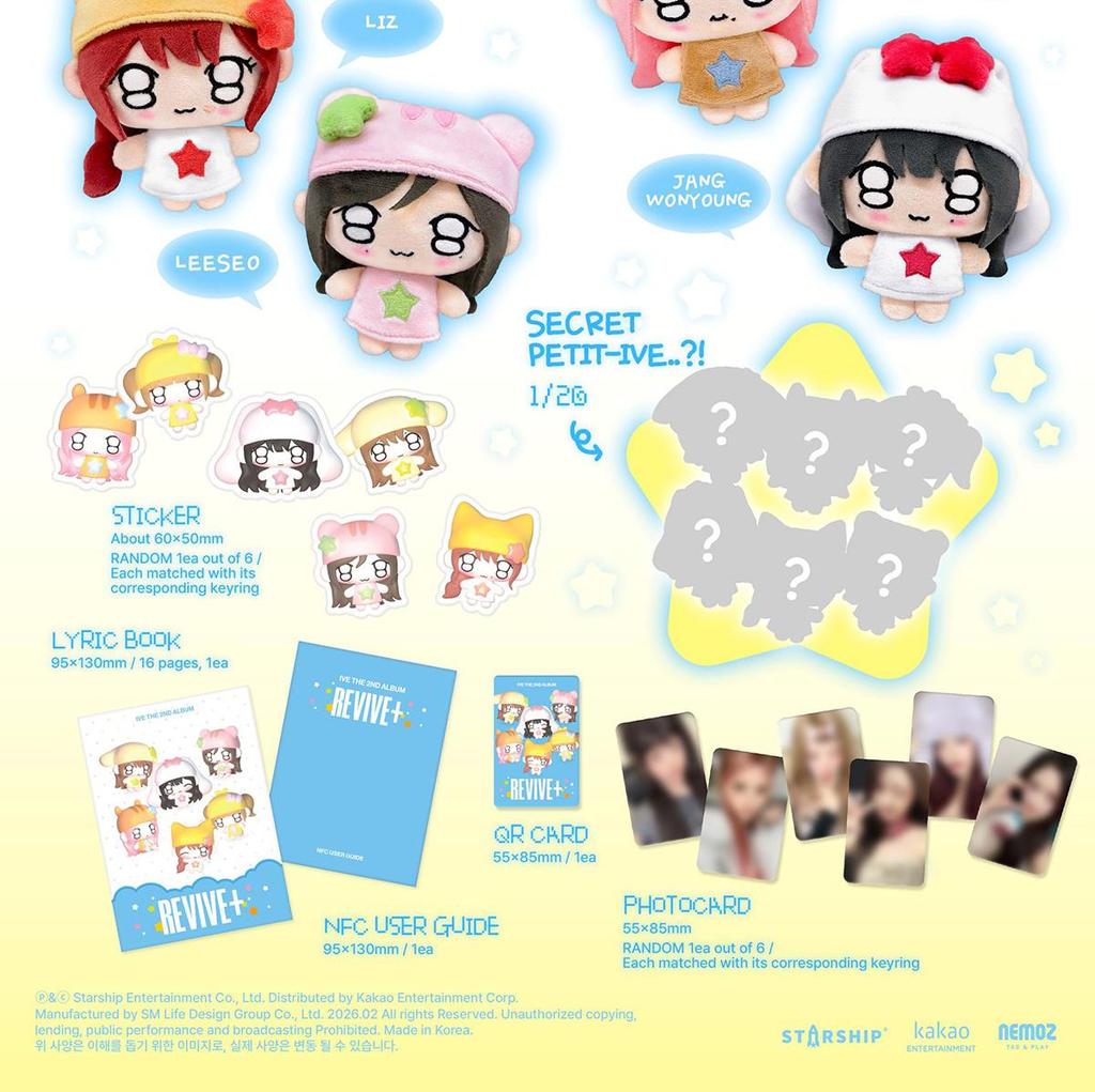 IVE [REVIVE+] 2nd ALBUM (LIMITED PETIT-IVE ver.)