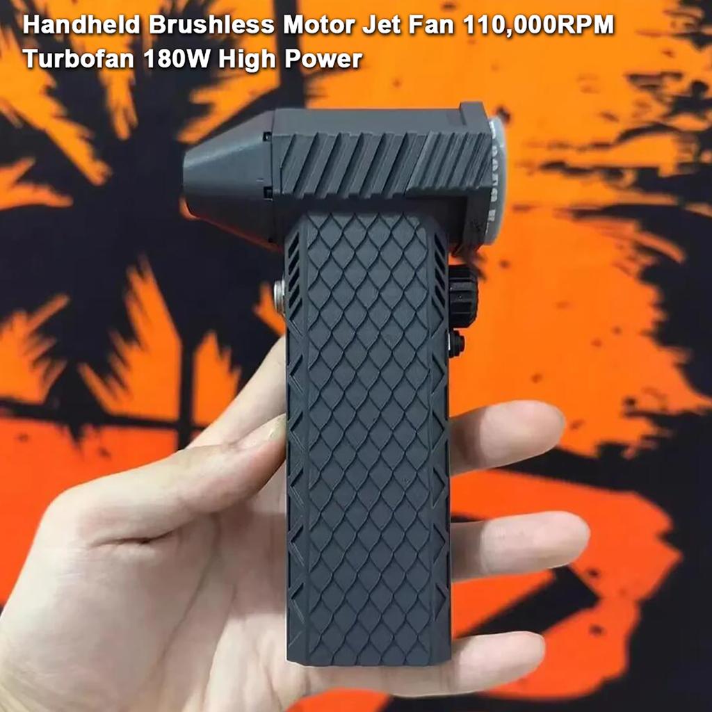 Handheld Brushless Motor   110,000RPM  fan 180W High Pow  Dust Blow  Compressed   Dust  Keyboard Cleaning Tool with Type-C Charging Int