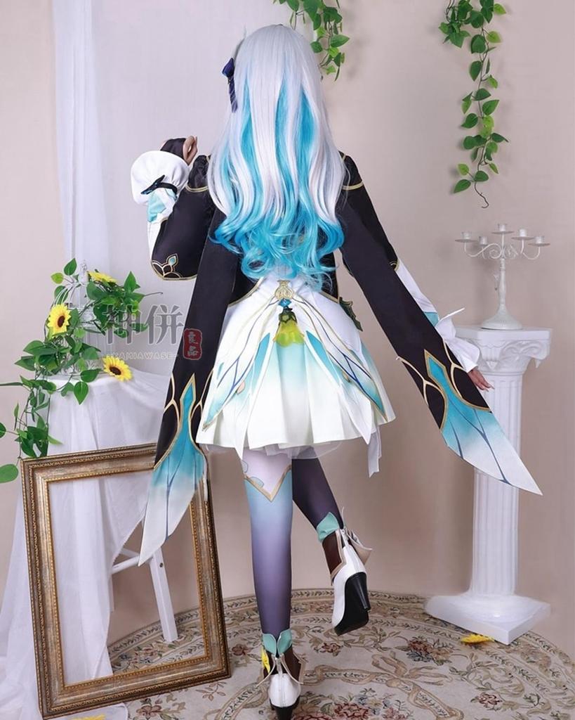 Firefly Cosplay Wig from Star Cosplay for Cultural and Stage Firefly Cosplay Firefly [Excellent Quality] Included, AR-26710, "Collapse Rail" Costume,