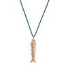 Trendy Adjustable Fish Pendant Choker Chain Fashionable Necklace Women Jewelry Gift Accessory