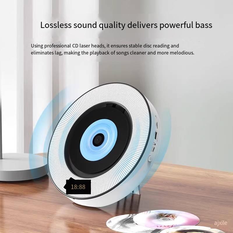 CD Player Album Player Record Player Bluetooth Multi-functional Sound System All-in-One Disc Hi-Fi CD62