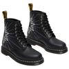 DR. Martens 1460 Solar Flare Leder Schnürstiefel Unisex Stiefel Schwarz 41813001