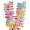 Korean Style Cartoon Hair Tie Set: Cute, High-Elastic Hair Bands for Girls - 5 Colorful Pairs