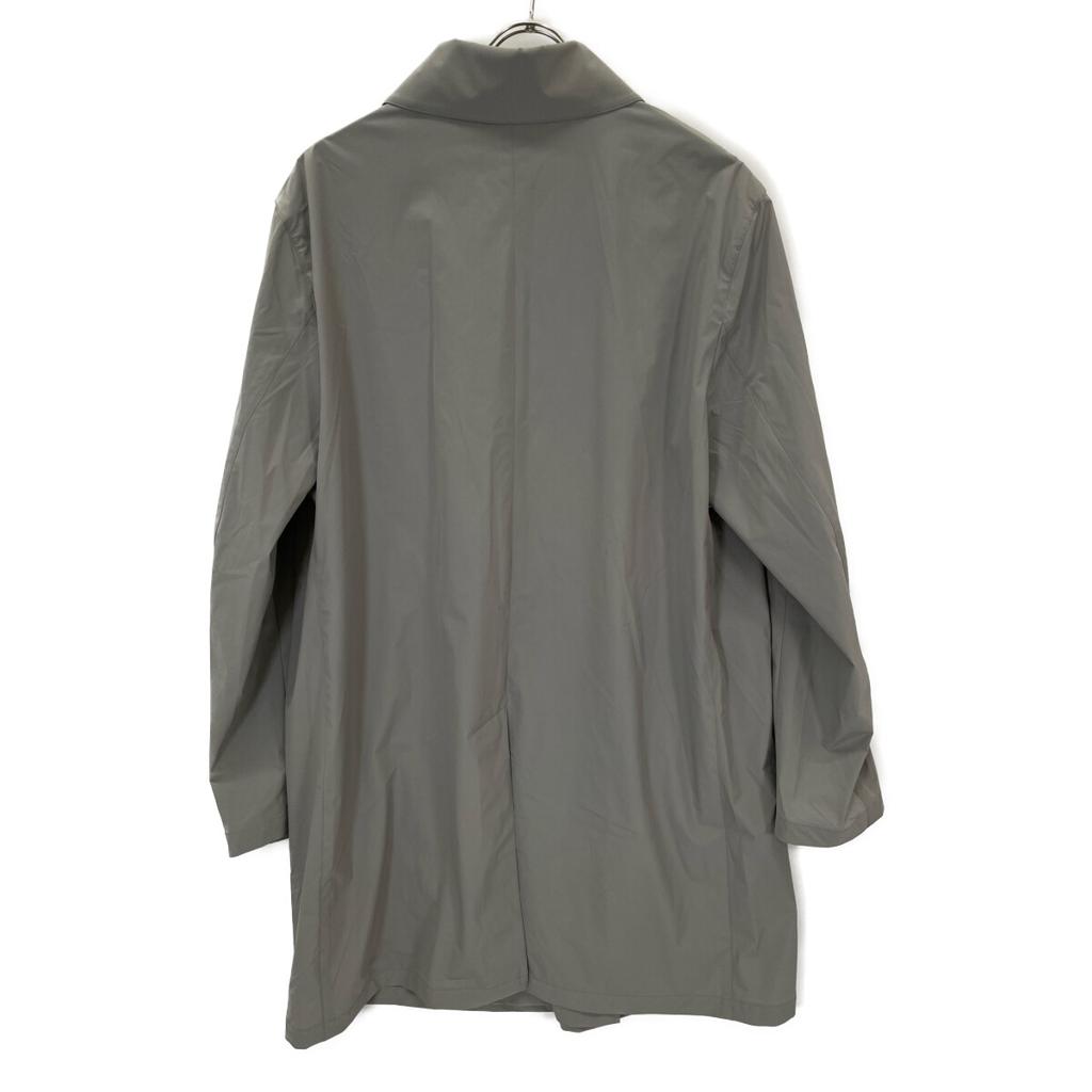 MACKINTOSH 2018 Пальто-соутиен из серого эластичного нейлона Dunford Short 42 хакиБ/у