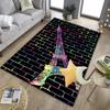 Parisian Eiffel Tower Romance Office Rug Chair Mat, Entryway Carpet, Suitable for Front Door, Bedroom, Living Room, Desk, Holiday Gift