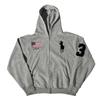 Y2K Streetwear 3D Print Zip Hoodie Long Sleeve Pullover Retro Sweatshirt