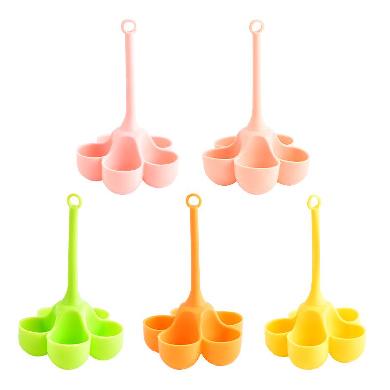 Silicone High-Temp 5-Hole Egg Cooker for Baking - Food Grade, Child-Safe