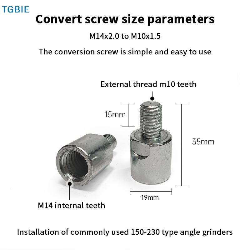 [TL][TL]M5 To M10/M14 To M10 Multi-functional 3-inch Hand Electric Drill Conversion Rod Angle Grinder Conversion