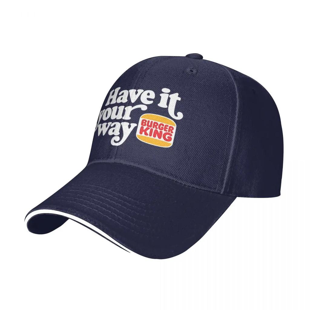 Have It Your Way Burger King Le Slogan Publicitaire Rétro Le Plus Mémorable Chapeau Casquette Chapeaux Homme Pour Hommes Casquette de Baseball Pour Hommes