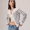 Levis Simple Design Comfortable Fabric Classic Style Fashionable Striped Cardigan Women Cardigans 0051K-0000