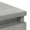 Sideboard Concrete Grey 80 x 35 x 76 cm Wood Based Material