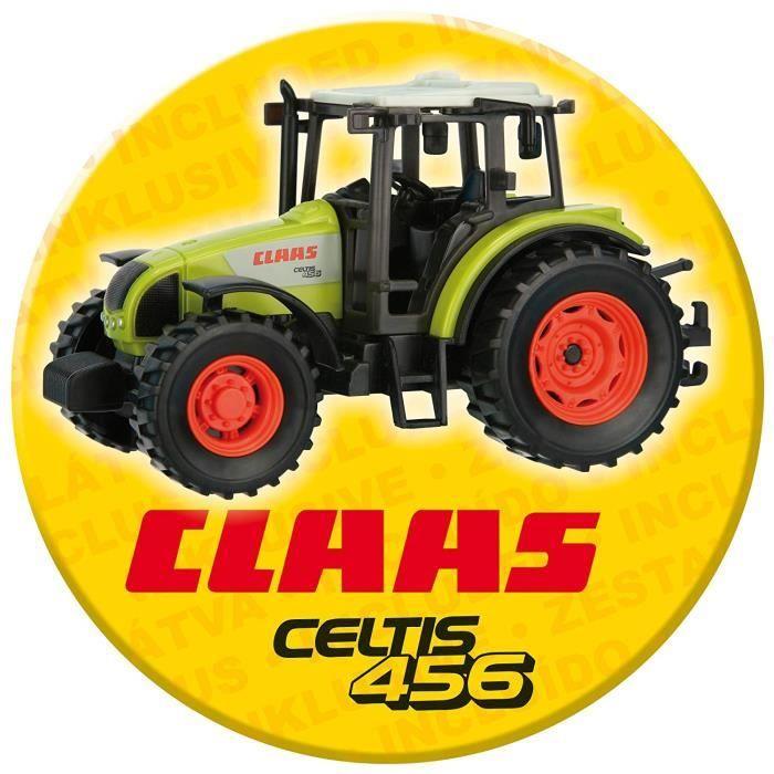 Starlux - Coffret Tracteur Claas Celtis 456 Et Citerne Lactel - Gamme Ferme - 1:32e - 802038
