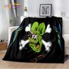 Portable Multifunctional Children's holiday birthday Gift Cartoon Rat Fink Cute Home Bedroom decoration Warm Sherpa blanket