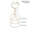 Trendy Arm Jewelry Fashion Sexy Multi-layered Rhinestone Chain Tassel Upper Arm Bracelet Armlet Armband Women Accessories