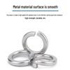 304 Stainless Steel Elastic Spring Washer, Open Flat Washer, Sizes M2-M33