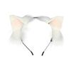 Lovely Plush Tail Animal Tail Cats Ears Headband Foxes Tail Adjustable Belt for Halloween Christmas Carnivals Party