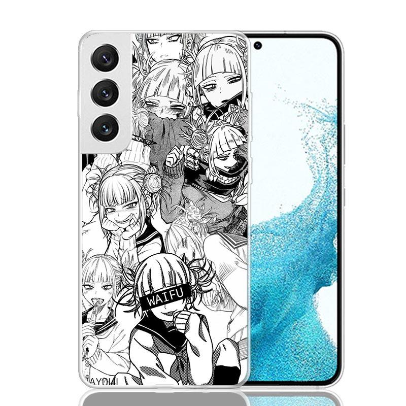 Himiko Toga Waifu Anime My Hero Case Phone Cover for Samsung Galaxy S24 S25 Ultra S23 Plus S22 + S21 S20 FE S10 S25Plus Trend Fu