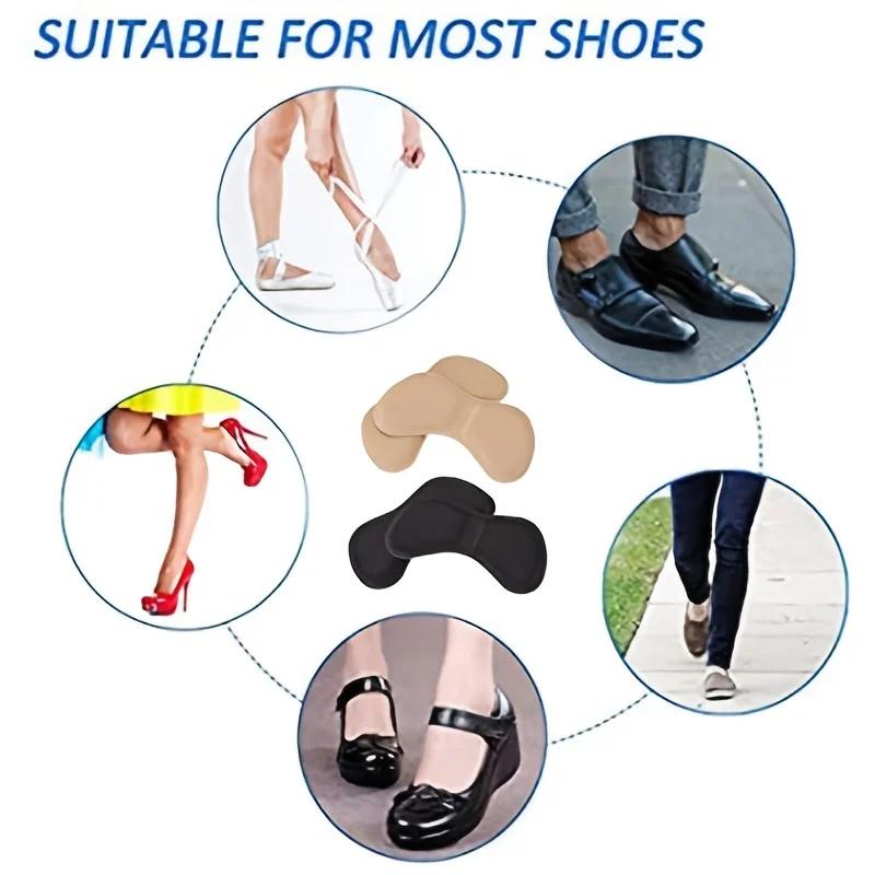 1 pair of soft foam insoles, high heel insoles, heel foot stickers, foot pads