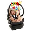 Non-Toxic Baby Crib Hanging Rattles Toys Car Seat Toy Soft Mobiles Stroller Crib Cot Spiral Toy Pram Hanging Dolls For Babies Newborn Gift