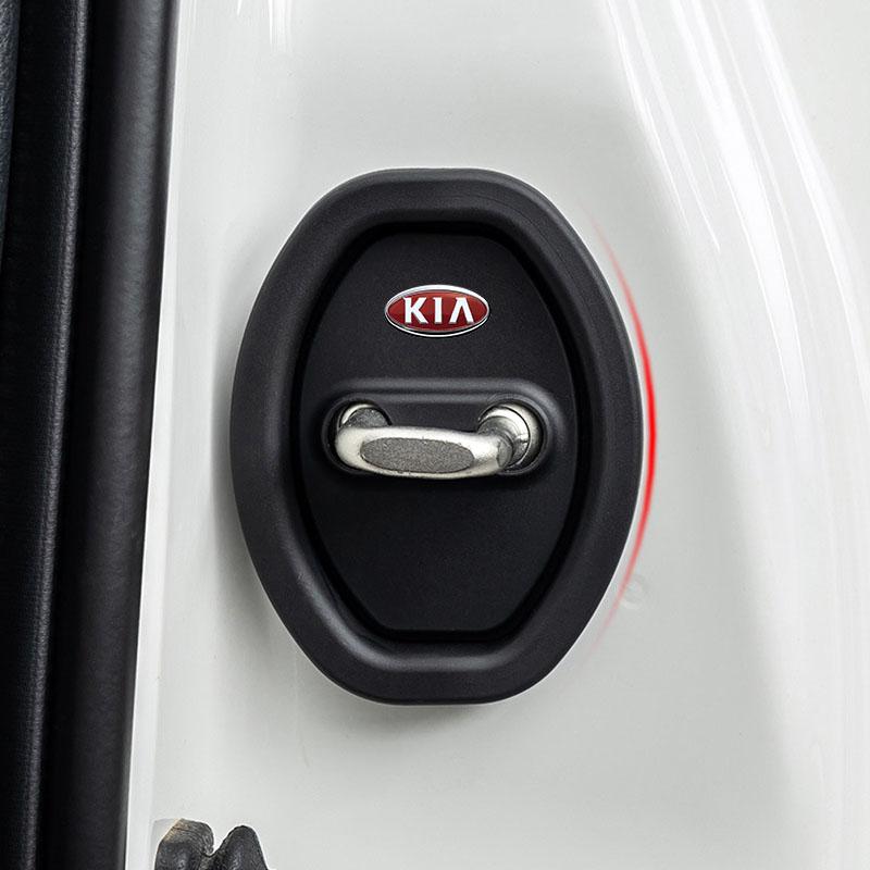 4ks Kryt zarážky dveří auta Ochranné kryty zámku dveří Zboží do auta Pro KIA Sportage Ceed Rio 3 4 k2 k3 k4 k5 k6 K7 K8 Picanto Sorento Optima