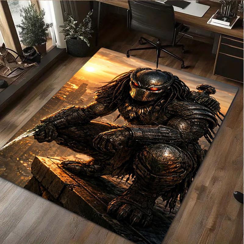 1 Stück Der Predator Druckteppich - Heimdekoration Teppich Für Wohnzimmer Schlafzimmer Bodenbelag Computerstuhl Bereichsteppich