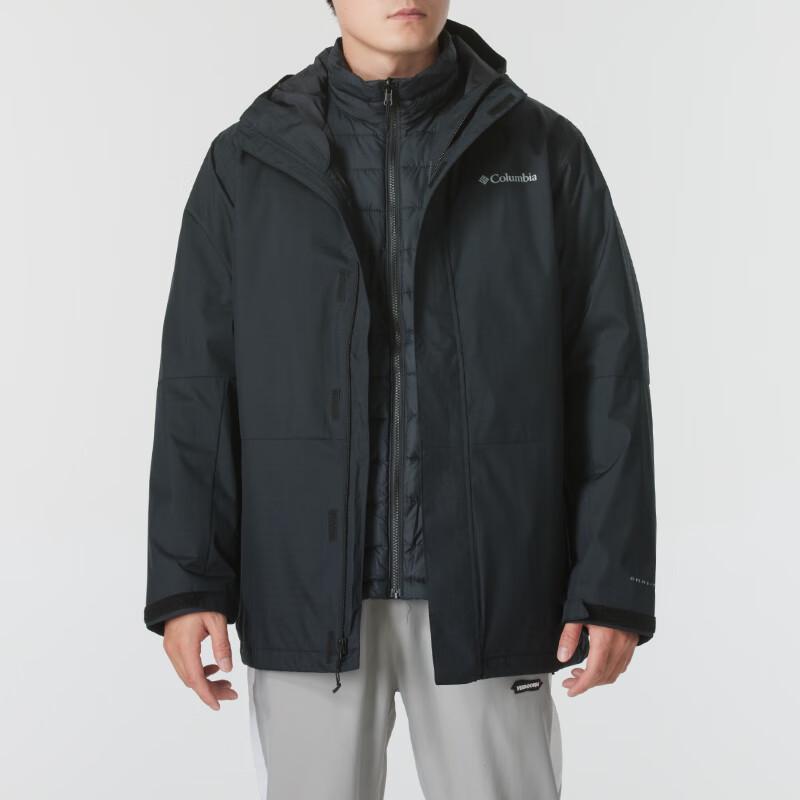 

Columbia Men s Silver Dot 3-in-1 Waterproof Jacket WE9872010 M