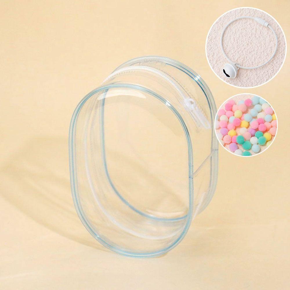 Hairball Doll Storage Pouch With Bell Keychain Outdoor Doll Display Bag  Doll Accessories